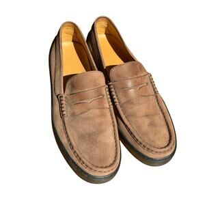Tod's Brown Suede Diver Loafers